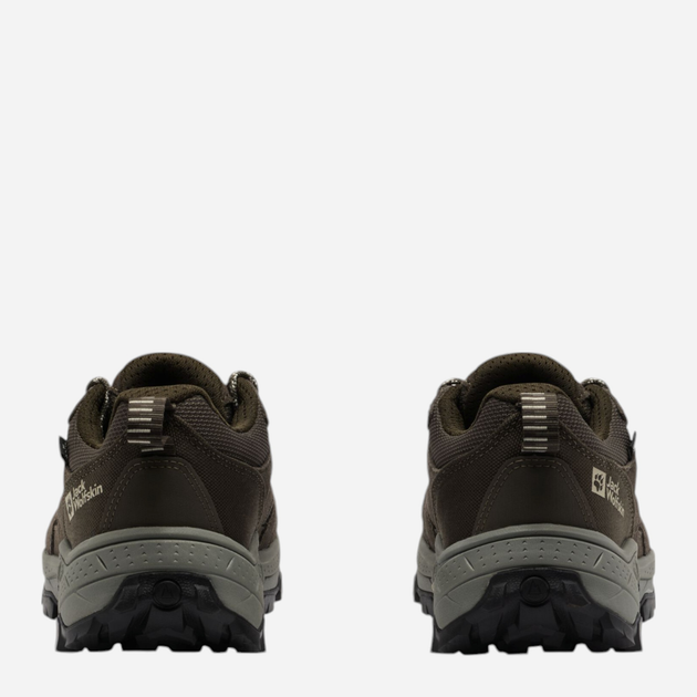 Чоловічі кросівки для трекінгу з мембраною Jack Wolfskin Vojo Tour Texapore Low M A62070_5719 45 Зелені (4064886367967) - зображення 5