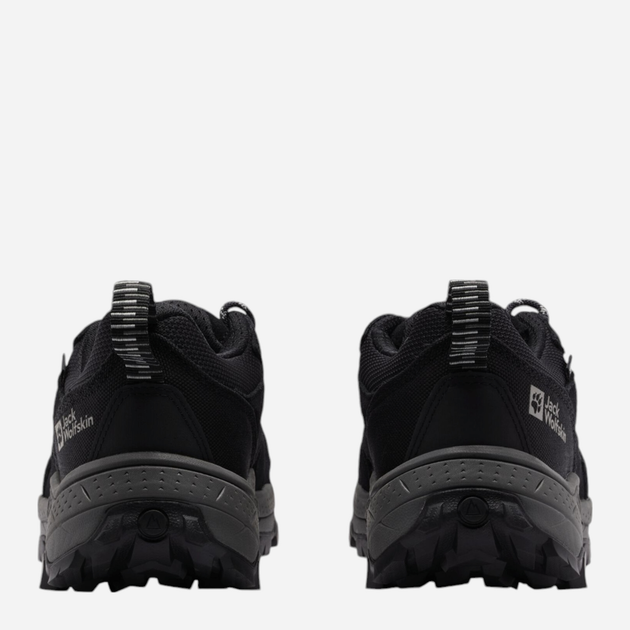 Чоловічі кросівки для трекінгу з мембраною Jack Wolfskin Vojo Tour Texapore Low M A62070_6350 48 Чорні (4064886369671) - зображення 5