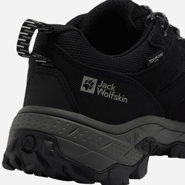 Buty trekkingowe męskie Jack Wolfskin Vojo Tour Texapore Low M A62070_6350 45.5 Czarne (4064886369596) - obraz 8