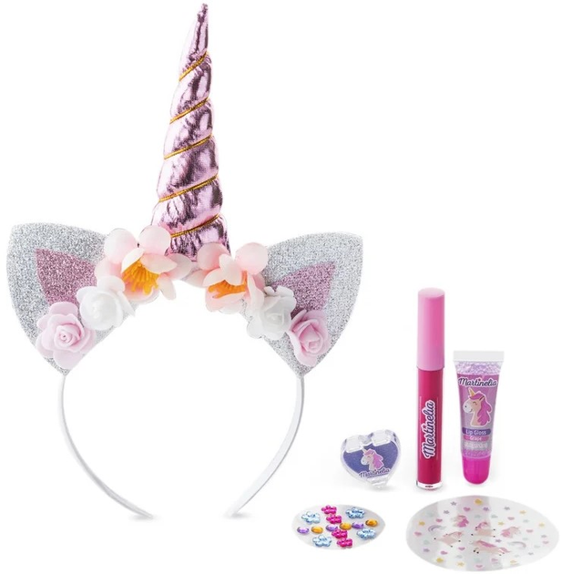 Набір для макіяжу Martinelia Little Unicorn - Hair & Beauty Set (8436609390242) - зображення 2