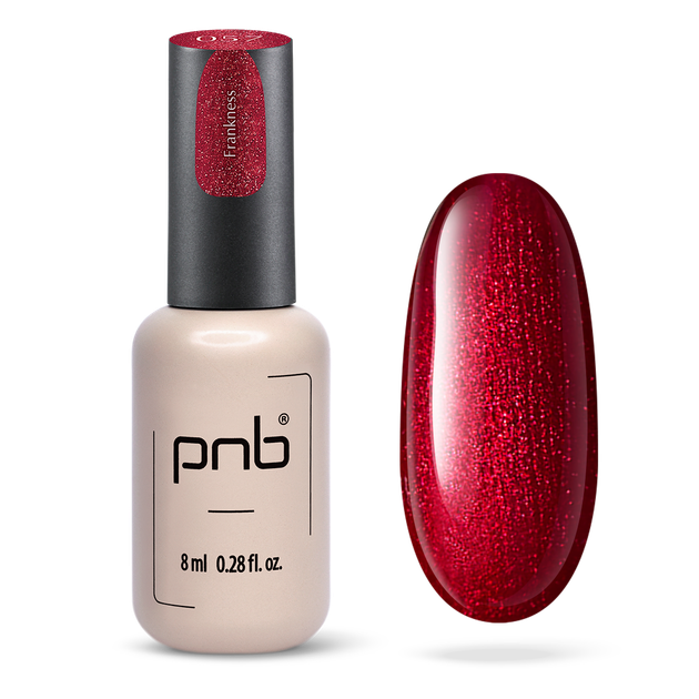 Гель лак PNB Frankness 057 8 мл - Фото 1 Гель лак PNB Frankness 057 8 мл - зображення 1