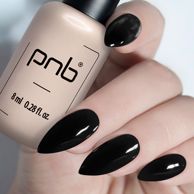 Гель лак PNB Dark Black 023 8 мл - изображение 3