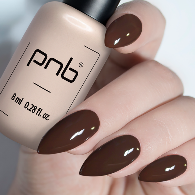 Гель лак PNB Chocolate 050 8 мл - Фото 3 Гель лак PNB Chocolate 050 8 мл - зображення 3