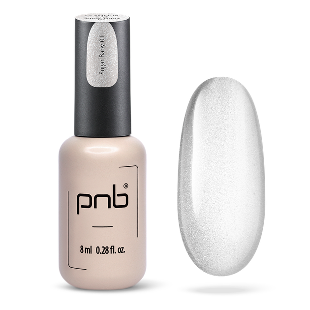 Магнітний гель-лак PNB Glamour Cat 01 Sugar Baby 8 мл - Фото 1 Магнітний гель-лак PNB Glamour Cat 01 Sugar Baby 8 мл - зображення 1