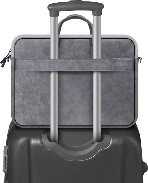 Torba na laptopa Defender Solid 15.6" Grey (4745090824223) - obraz 4
