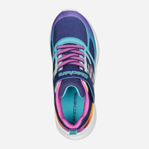 Buty sportowe dziecięce dla dziewczynki Skechers Power Jams 303503L 28 Wielokolorowe (196989365046) - obraz 4