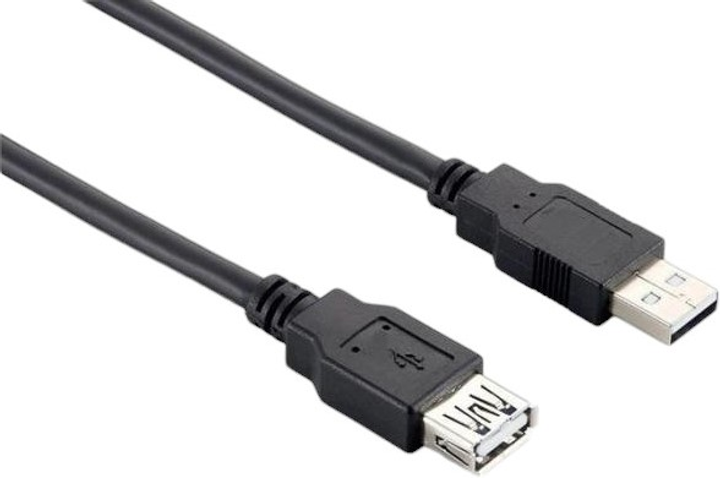 Kabel Libox USB-A - USB-A przedłużacz 3 m czarny (LIB/LB0016) - obraz 1