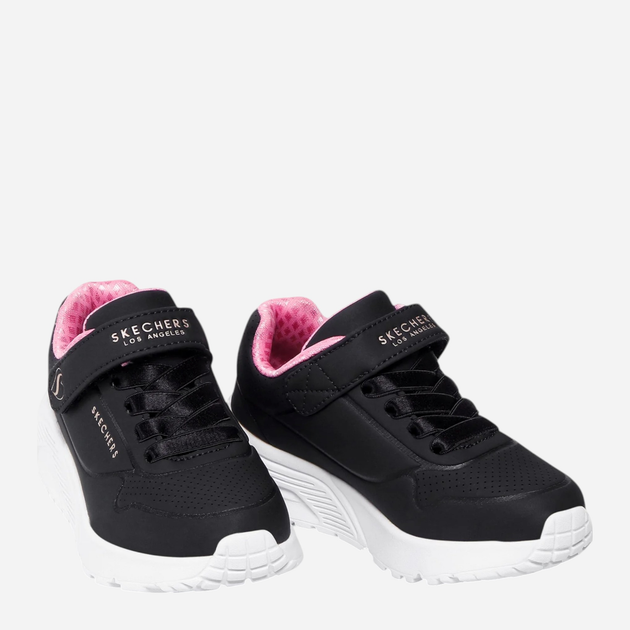 Buty sportowe dziecięce dla dziewczynki Skechers Uno Lite 310451L 35.5 Czarne (195204055298) - obraz 2