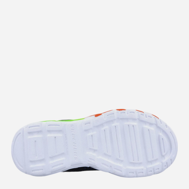 Buty sportowe chłopięce świecące LED Skechers Flex-Glow Bolt 400138L 34 Czarne (196989409818) - obraz 4