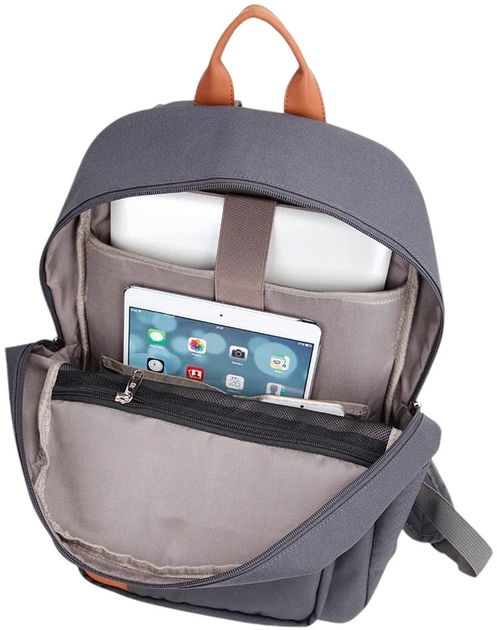 Plecak na laptopa Bestlife Cake School Backpack 15.6" Grey (BB-3541) - obraz 5