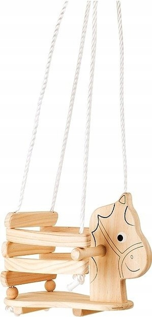 Huśtawka dla dzieci Small Foot Wooden Children's Swing Horse (4020972047748) - obraz 1