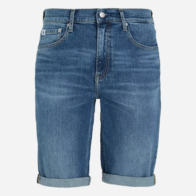 Шорти джинсові чоловічі короткі чоловічі Calvin Klein Jeans J30J324874-1A4 38 Сині (8720109461077) - зображення 5