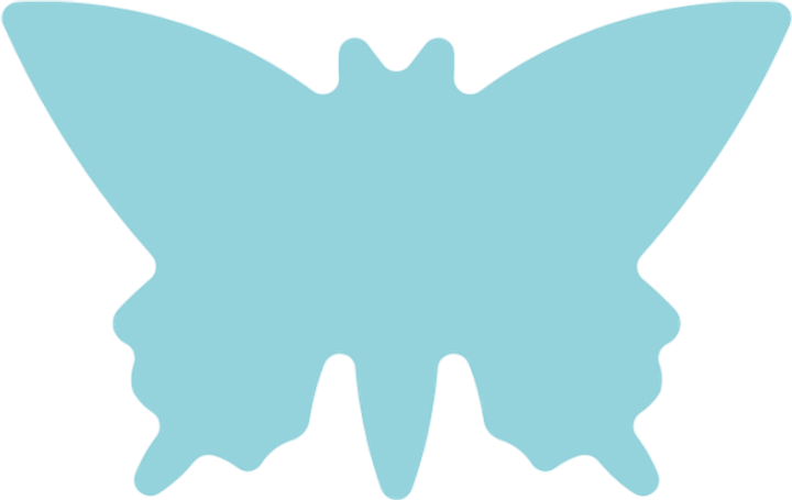 Dziurkacz ozdobny DpCraft Paper & Foam Motyl 7.6 cm Turkusowy (5907589991970) - obraz 4