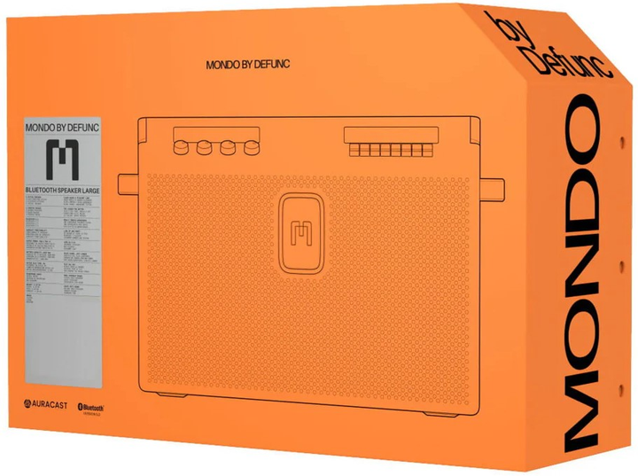 Przenośny głośnik Mondo by Defunc BT Speaker Large Silver (M1101) - obraz 3