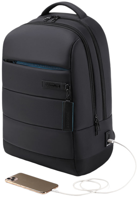 Plecak na laptopa Bestlife Cplus 2.0 Business Backpack 15.6" Black (BB-3335P) - obraz 2