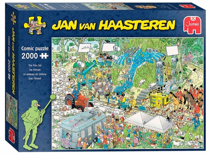 Пазл Jan van Haasteren Набір для зйомок фільму 2000 елементів (8710126200476) - зображення 1