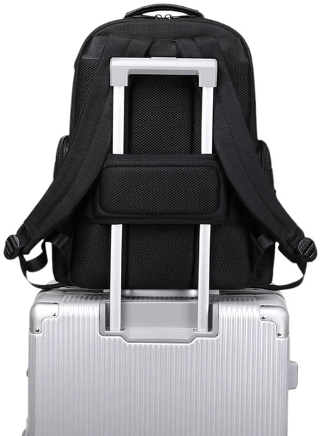 Рюкзак для ноутбука Bestlife Ryder Business Backpack 14.1" Black (BB-3762BK) - зображення 5