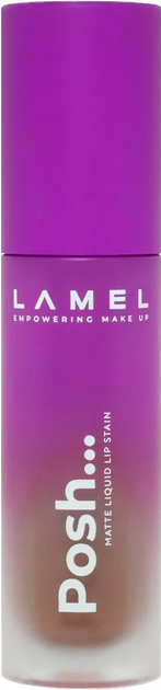 Матова помада для губ Lamel Professional Posh Matte Liquid Lip Stain №401 4 г від Rozetka на платформі USKIDKA Акція на Матова помада для губ Lamel Professional Posh Matte Liquid Lip Stain №401 4 г від Rozetka