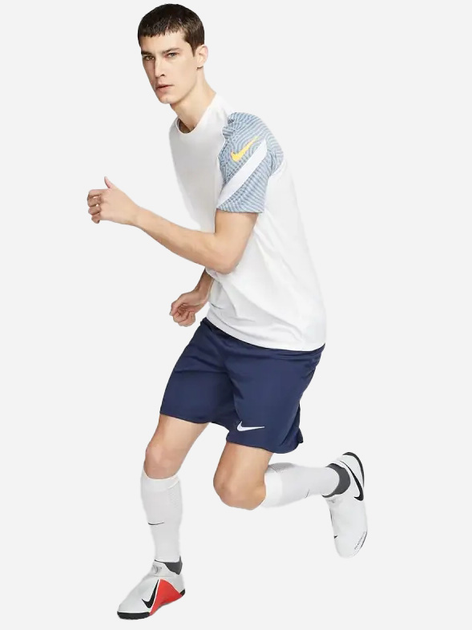 Spodenki sportowe męskie Nike Park III Knit Short BV6855-410 L Granatowe (193654341039) - obraz 4