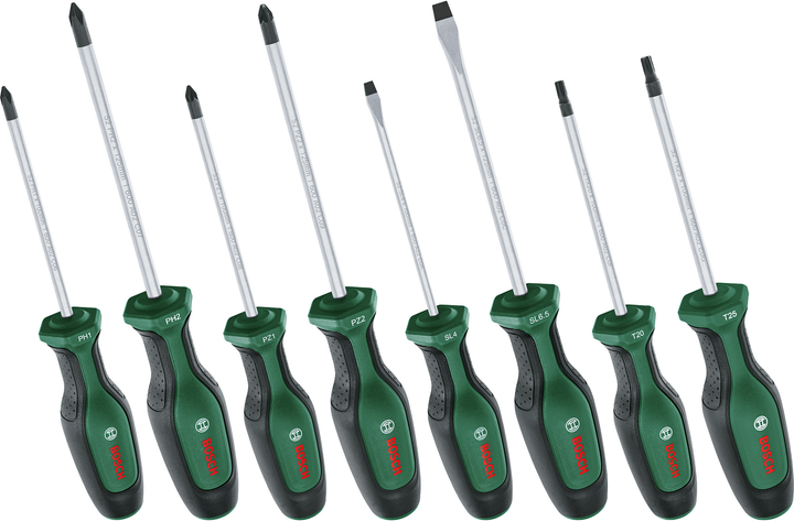 Набір викруток Bosch 8 шт. (1600A02BX8) - зображення 1