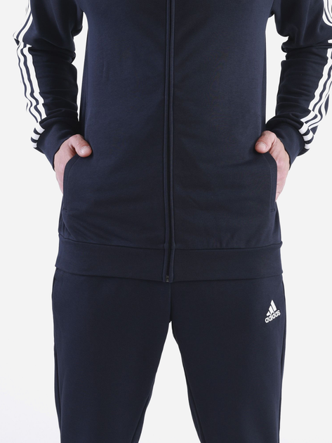 Komplet sportowy męski adidas M 3S FT TT TS IC6765 XL Granatowy (4066745495699) - obraz 5