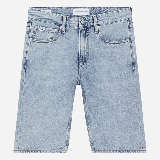 Krótkie spodenki męskie jeansowe Calvin Klein Jeans J30J324873-1AA 30 Błękitne (8720109459142) - obraz 7