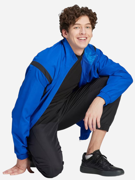 Спортивний костюм чоловічий adidas M WVN NO HD TS IJ6070 S Синій/Чорний (4066761911623) - зображення 3