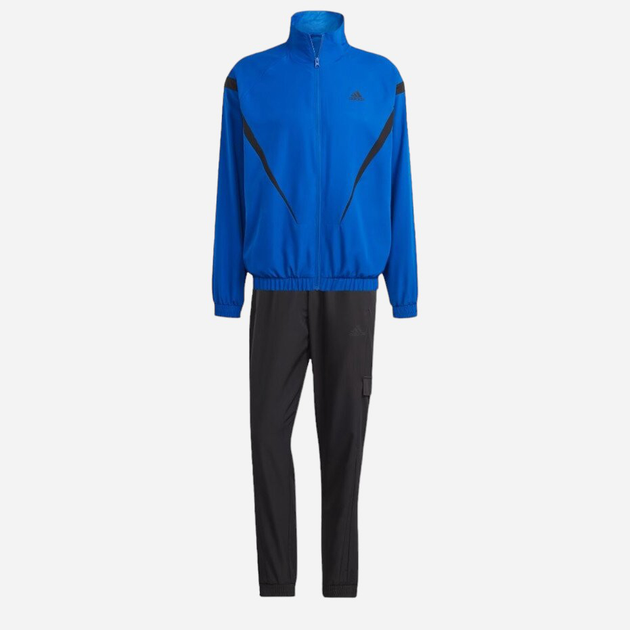Спортивний костюм чоловічий adidas M WVN NO HD TS IJ6070 S Синій/Чорний (4066761911623) - зображення 5