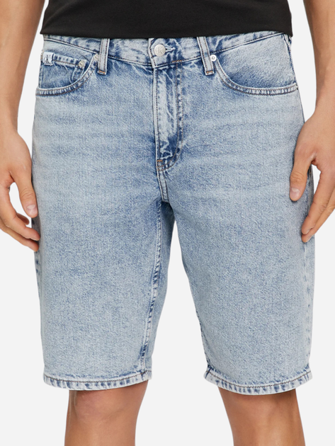 Krótkie spodenki męskie jeansowe Calvin Klein Jeans J30J324873-1AA 38 Błękitne (8720109459845) - obraz 4