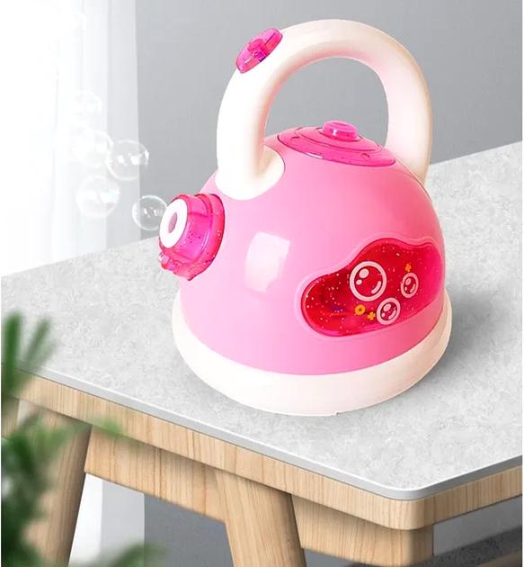 Zestaw do tworzenia baniek mydlanych Adar Bubble Tea Pot Light and Sound (5901271567719) - obraz 3