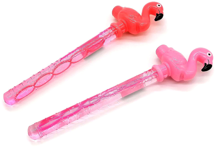 Zestaw baniek mydlanych Adar Flamingo z dźwiękiem 37 cm 16 szt (5906245257986) - obraz 2