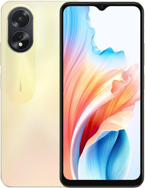 Мобільний телефон OPPO A38 4/128GB Gold (CPH2579) - зображення 1