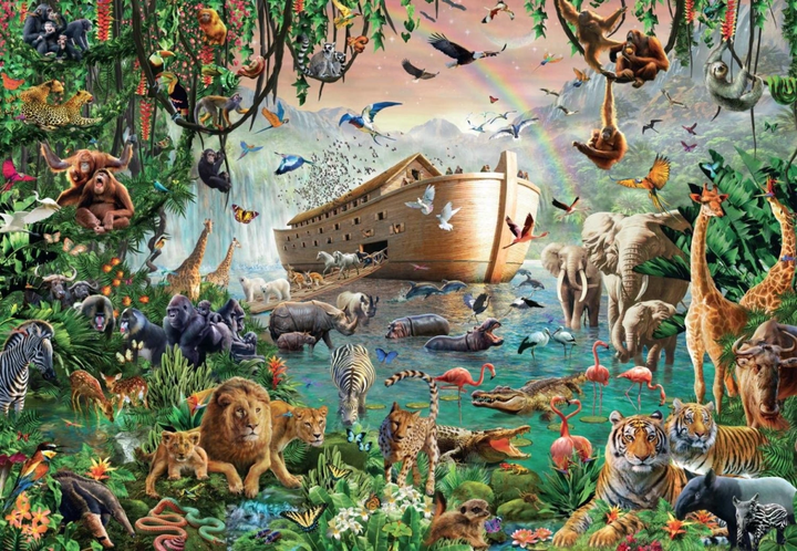 Пазл Jumbo Premium Quality Collection The Noah's Ark 3000 елементів 82014 (8710126820148) - зображення 2