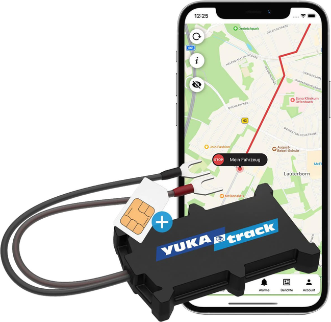 Lokalizator GPS YUKAtrack easyWire 2G SIM + Data Flat (YTEASYWIREGPS) - obraz 2