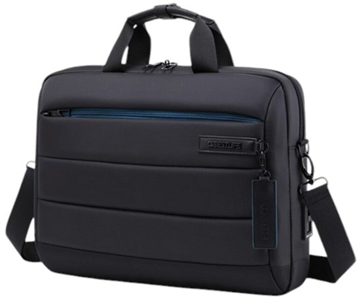 Torba na laptopa BESTLIFE CPLUS 15.6" Black/Blue (BBC-3335P) - obraz 1