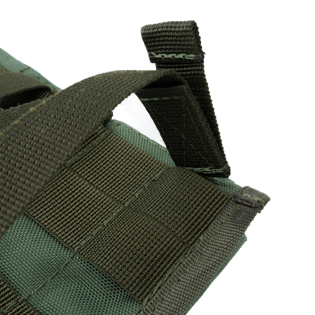 Подсумок на 3 магазина АК/AR Signal Олива (Cordura) - Фото 6 Подсумок на 3 магазина АК/AR Signal Олива (Cordura) - изображение 6