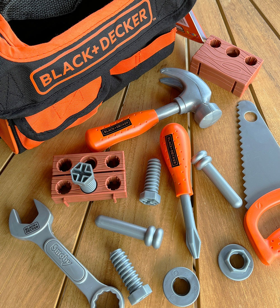 Torba z narzędziami Simba Black + Decker 21 element (3032163609193) - obraz 3