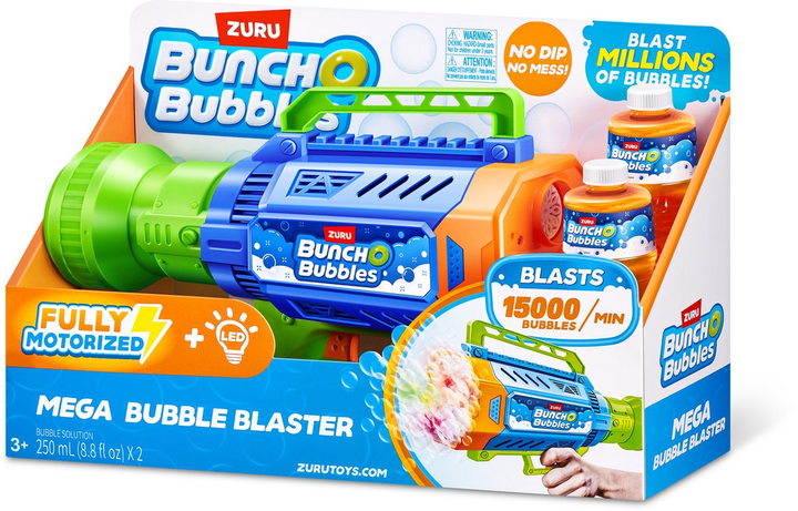 Бластер для мильних бульбашок Bunch O Bubbles Large S1 (4894680029378) - зображення 2