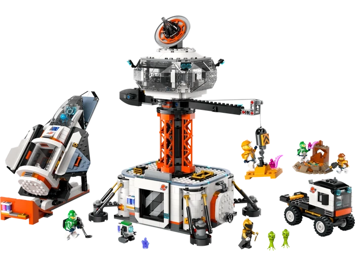 Лего Сити Космическая база и стартовая площадка для ракет Lego City 60434 - изображение 3