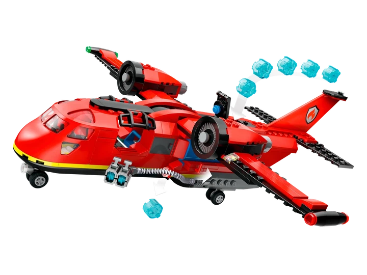 K’ei  Конструктор Лего Сіті Пожежно-рятувальний літак Lego City 60413