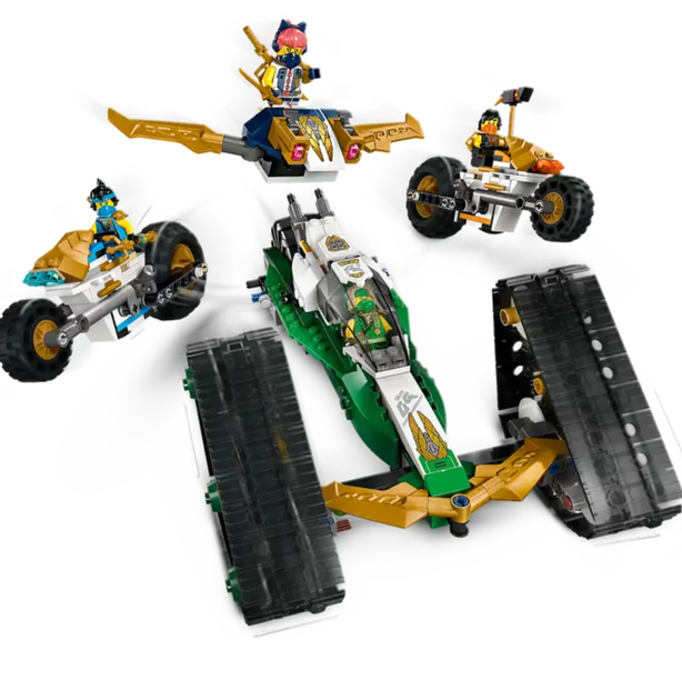 Конструктор Лего Нинзяго Комбинированный автомобиль команды ниндзя Lego NinjagoNinja Team Combo Vehicle 71820 - изображение 5