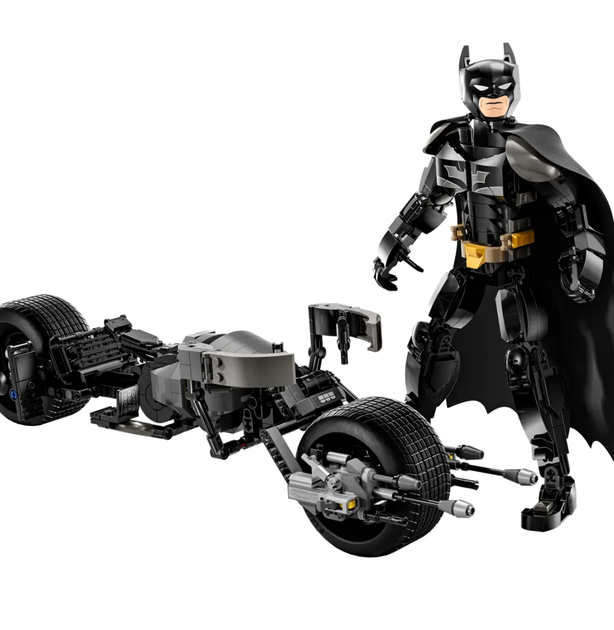 Конструктор Лего ДС Бэтмен Бэтмен и бетцикл Lego DC Batman Construction Figure and the Bat-Pod Bike76273 - изображение 4