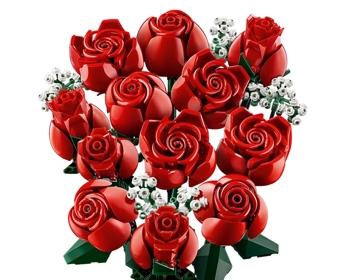 Конструктор Лего иконс Букет роз Lego Icons Bouquet of Roses 10328 - изображение 12