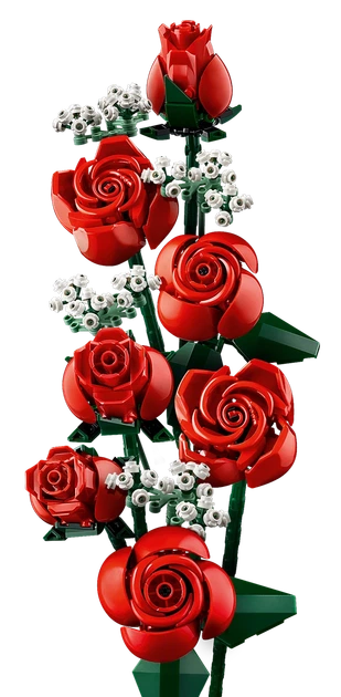 Конструктор Лего иконс Букет роз Lego Icons Bouquet of Roses 10328 - изображение 13