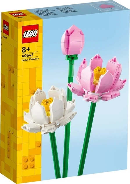Конструктор Лего Квіти Лотоса Lego Lotus Flowers 40647 - Фото 2 Конструктор Лего Квіти Лотоса Lego Lotus Flowers 40647 - зображення 2