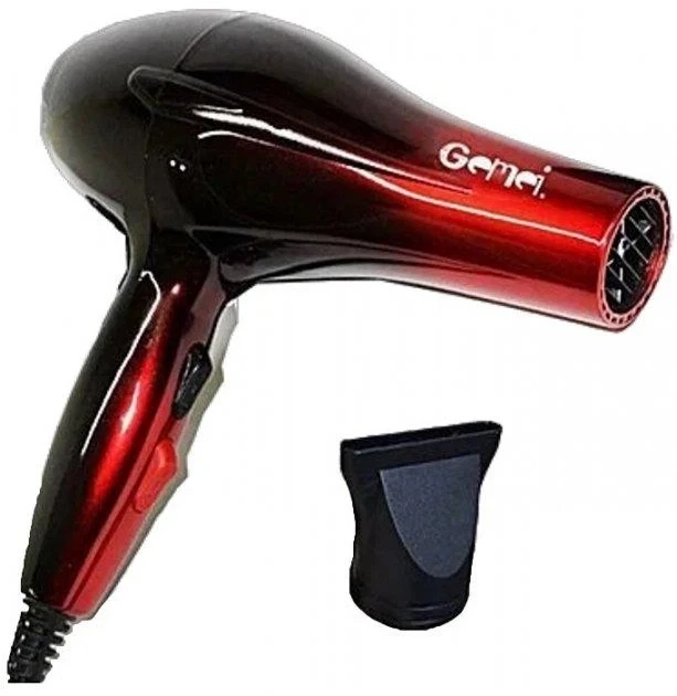 Фен потужний Gemei GM-1719 з концентратором - зображення 4