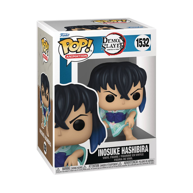 Фігурка Funko Pop Клинок, що розсікає демонів Іноске Demon Slayer Inosuke Hashibira 10 см FP DS IH 1532 - Фото 3 Фігурка Funko Pop Клинок, що розсікає демонів Іноске Demon Slayer Inosuke Hashibira 10 см FP DS IH 1532 - зображення 3