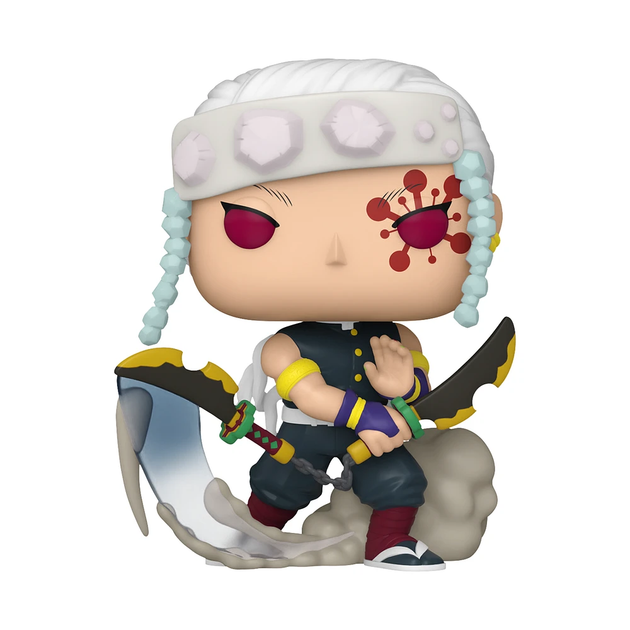 Фигурка Funko Pop Клинок рассекающий демонов Тенген Удзуи Demon Slayer Tengen Uzui 10 см FP DS TU 1533 - изображение 2