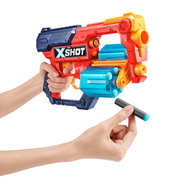 Быстрострельный бластер X-shot EXCEL Xcess TK-12 (16 патронов) 36436R Zuru - изображение 2