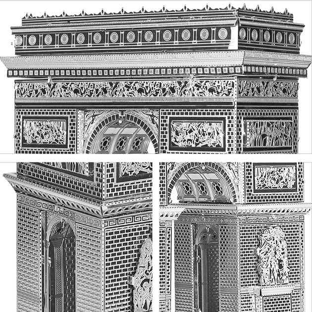 Model do składania Piececool Łuk Triumfalny (6927897204356) - obraz 2